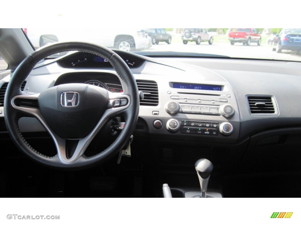 2010 Honda Civic LX-S Sedan Black Dashboard Photo #51752581