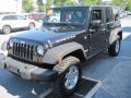 2009 Black Jeep Wrangler Unlimited Rubicon 4x4  photo #3