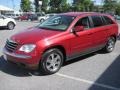 2007 Inferno Red Crystal Pearl Chrysler Pacifica Touring AWD  photo #3