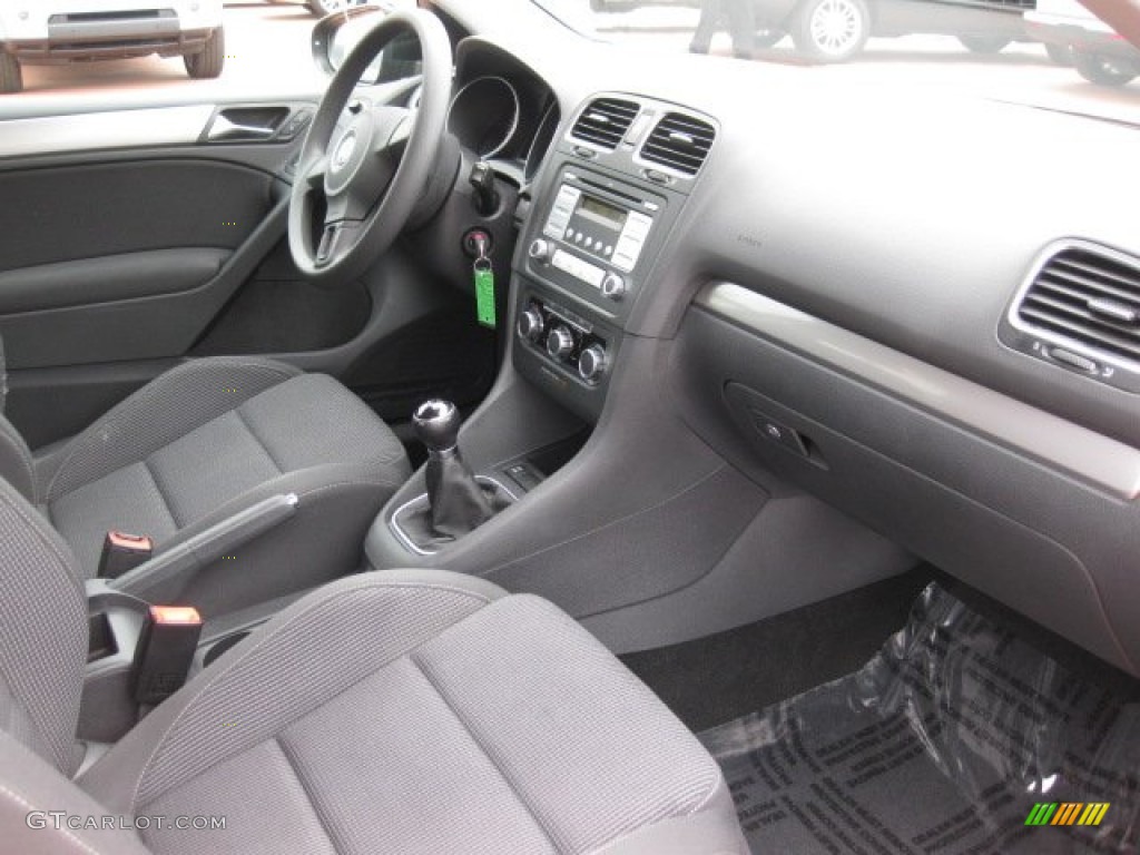 Titan Black Interior 2010 Volkswagen Golf 2 Door Photo #51753451