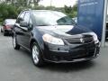 2008 Black Pearl Metallic Suzuki SX4 Crossover  photo #13