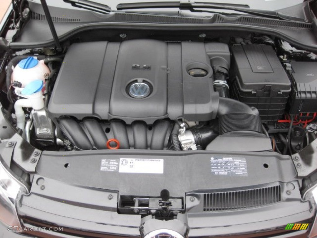 2010 Volkswagen Golf 2 Door 2.5 Liter DOHC 20-Valve 5 Cylinder Engine Photo #51753553