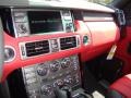 2011 Land Rover Range Rover Jet Black/Pimento Interior Dashboard Photo