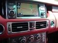 2011 Land Rover Range Rover Jet Black/Pimento Interior Controls Photo