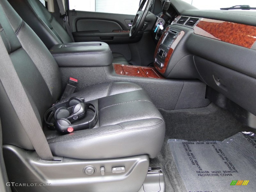 Ebony Interior 2007 Chevrolet Suburban 1500 LTZ Photo #51754408