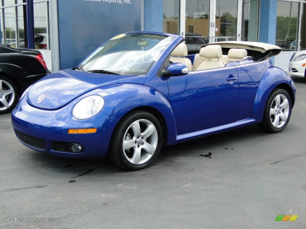 Shadow Blue 2007 Volkswagen New Beetle 2.5 Convertible Exterior Photo #51754726