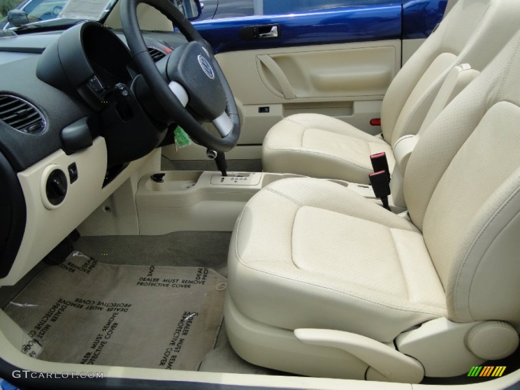 Cream Interior 2007 Volkswagen New Beetle 2.5 Convertible Photo #51754888