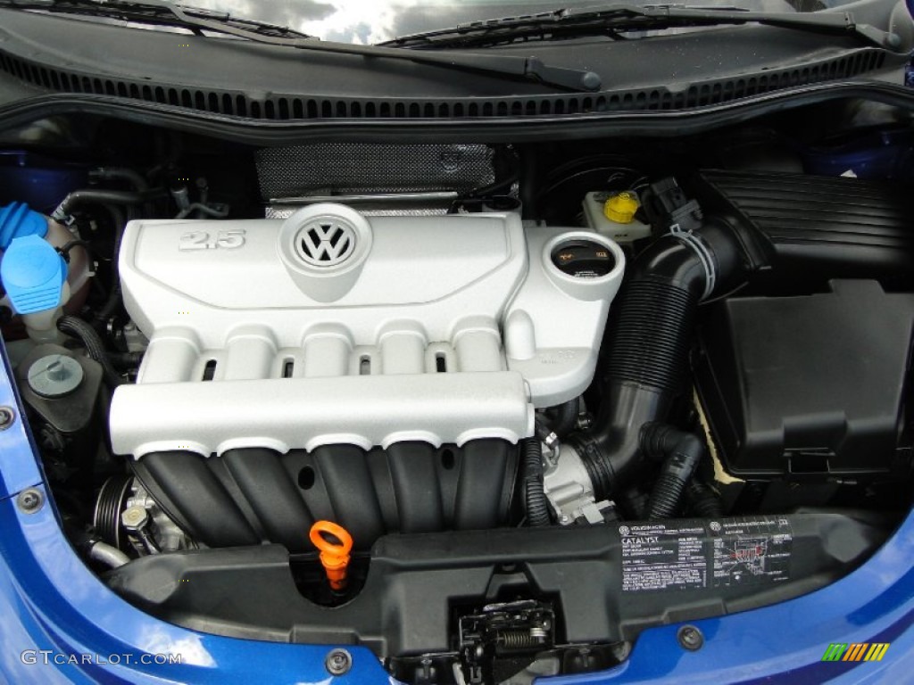2007 Volkswagen New Beetle 2.5 Convertible 2.5 Liter DOHC 20 Valve 5 Cylinder Engine Photo #51755092