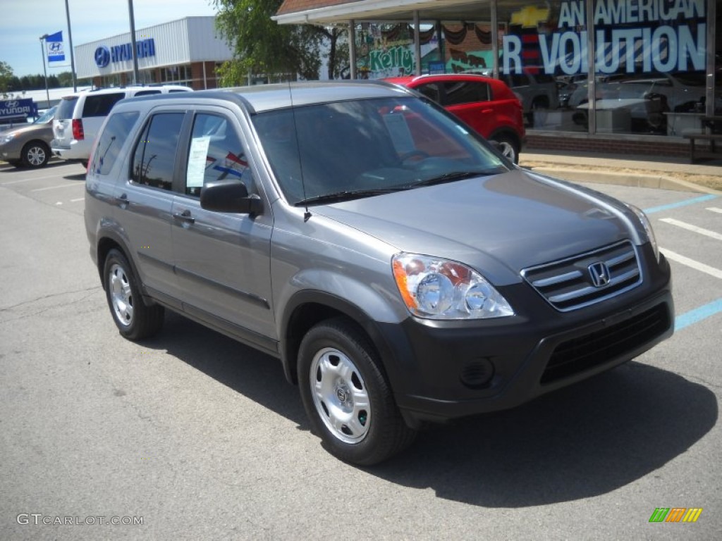 2006 CR-V LX 4WD - Silver Moss Metallic / Black photo #1