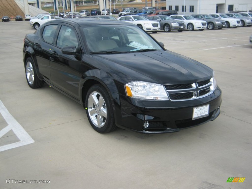 Black 2011 Dodge Avenger Lux Exterior Photo #51755910