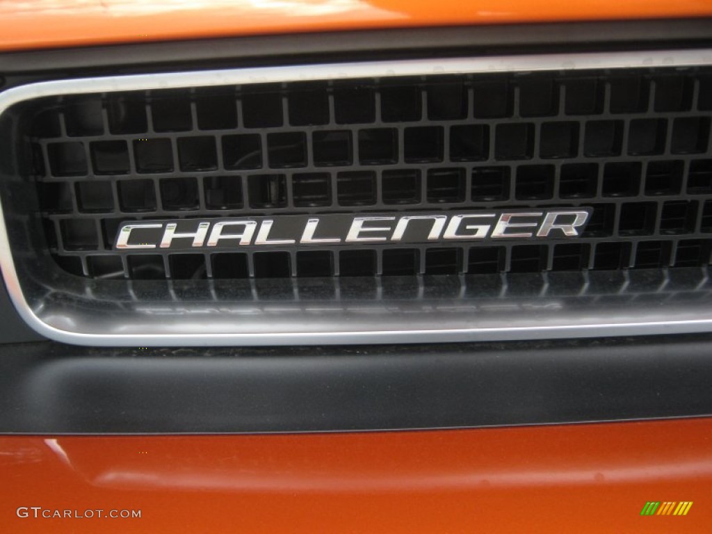 2011 Challenger Rallye - Toxic Orange Pearl / Dark Slate Gray photo #23