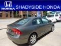 2007 Galaxy Gray Metallic Honda Civic LX Sedan  photo #4