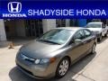 2007 Galaxy Gray Metallic Honda Civic LX Sedan  photo #11