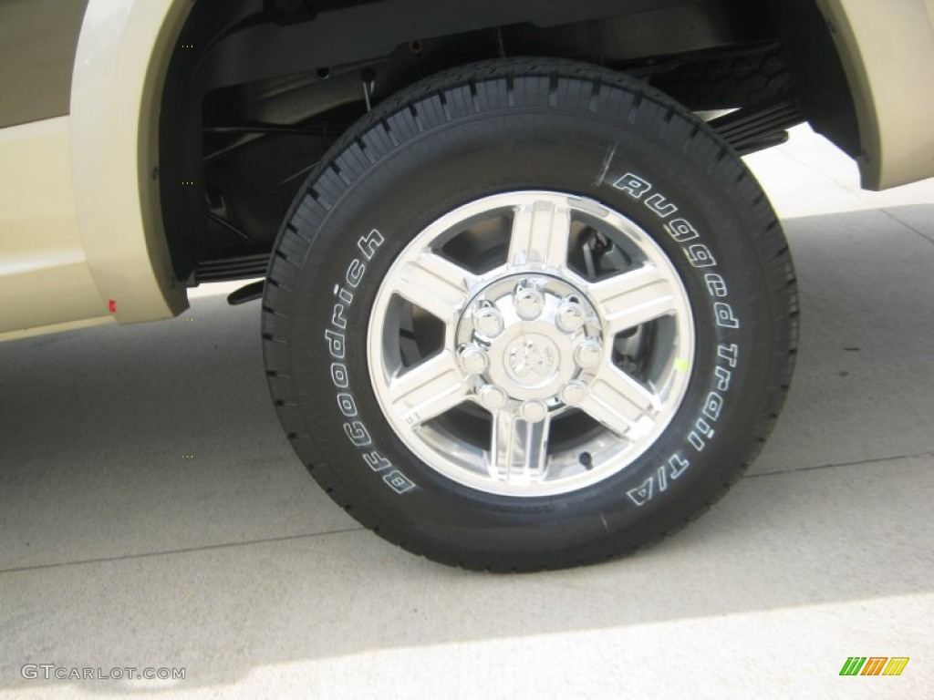 2011 Ram 2500 HD Laramie Longhorn Crew Cab 4x4 - Sagebrush Pearl / Light Pebble Beige/Bark Brown photo #25