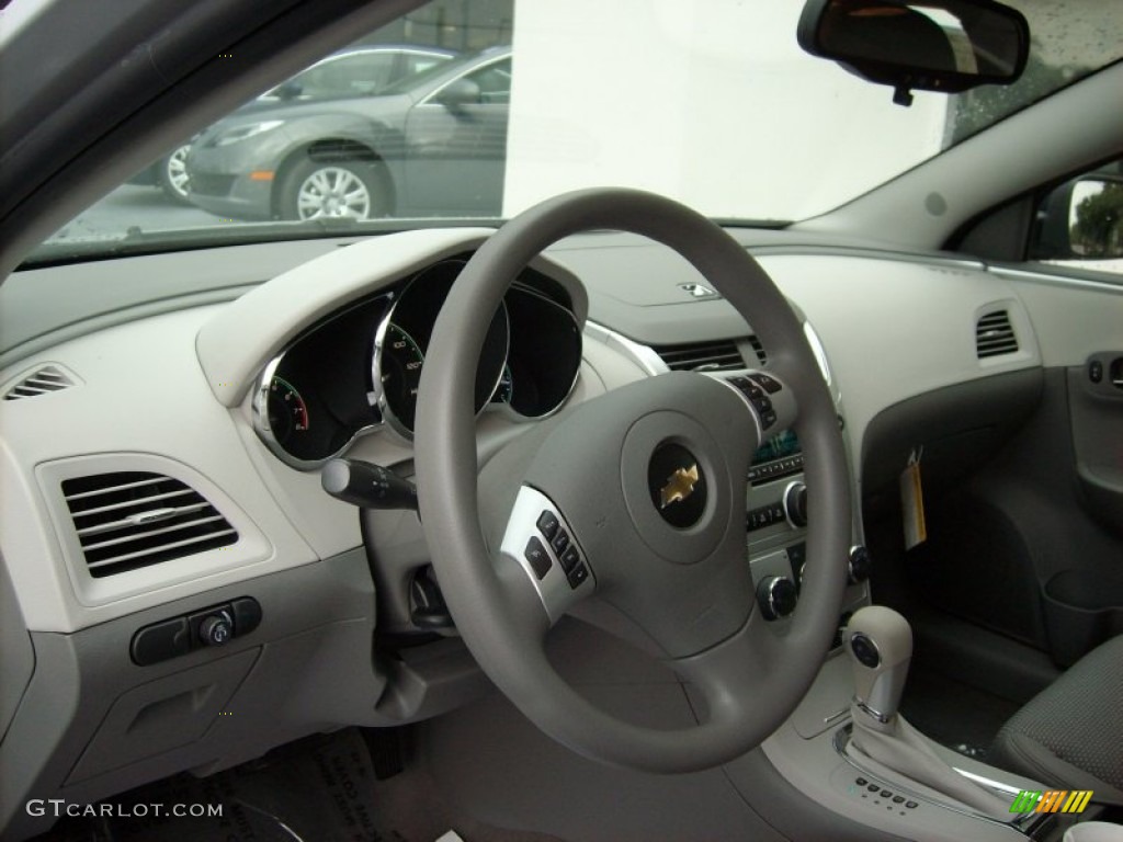 2012 Chevrolet Malibu LS Titanium Steering Wheel Photo #51757375