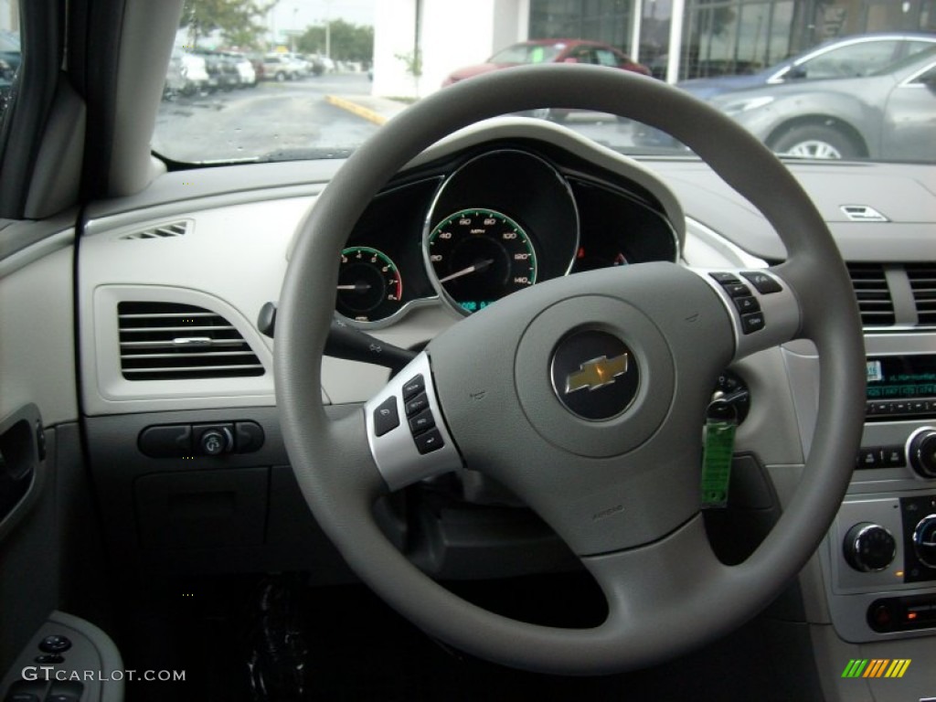 2012 Chevrolet Malibu LS Titanium Steering Wheel Photo #51757390