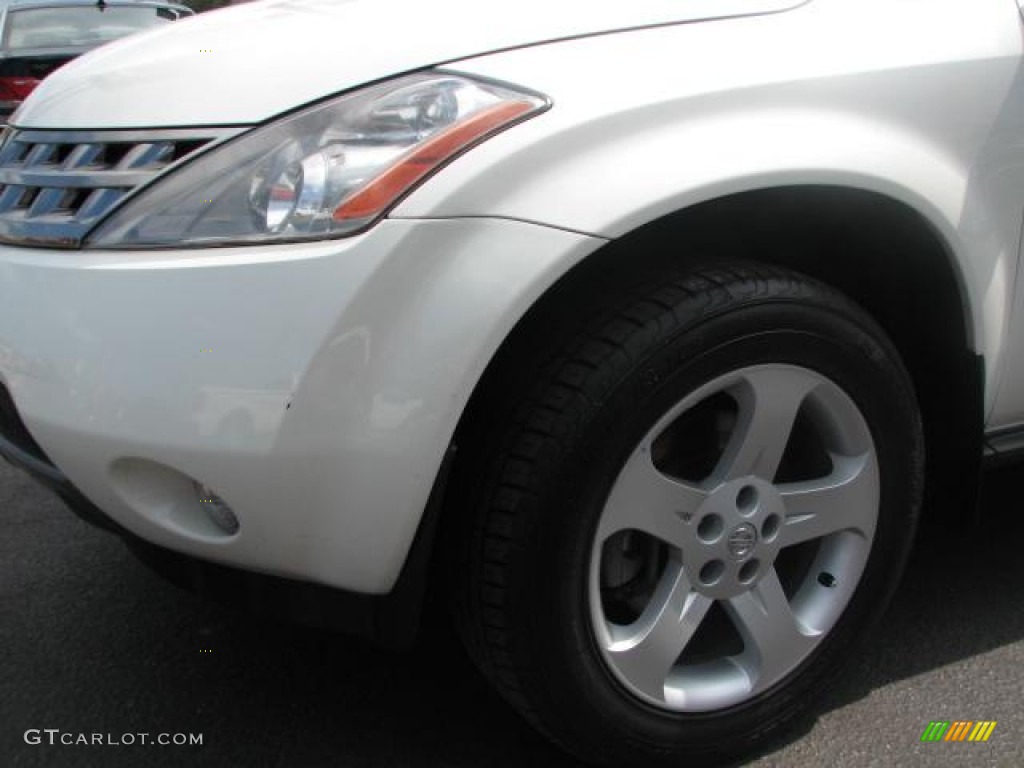 2005 Murano SL - Glacier Pearl White / Cafe Latte photo #4