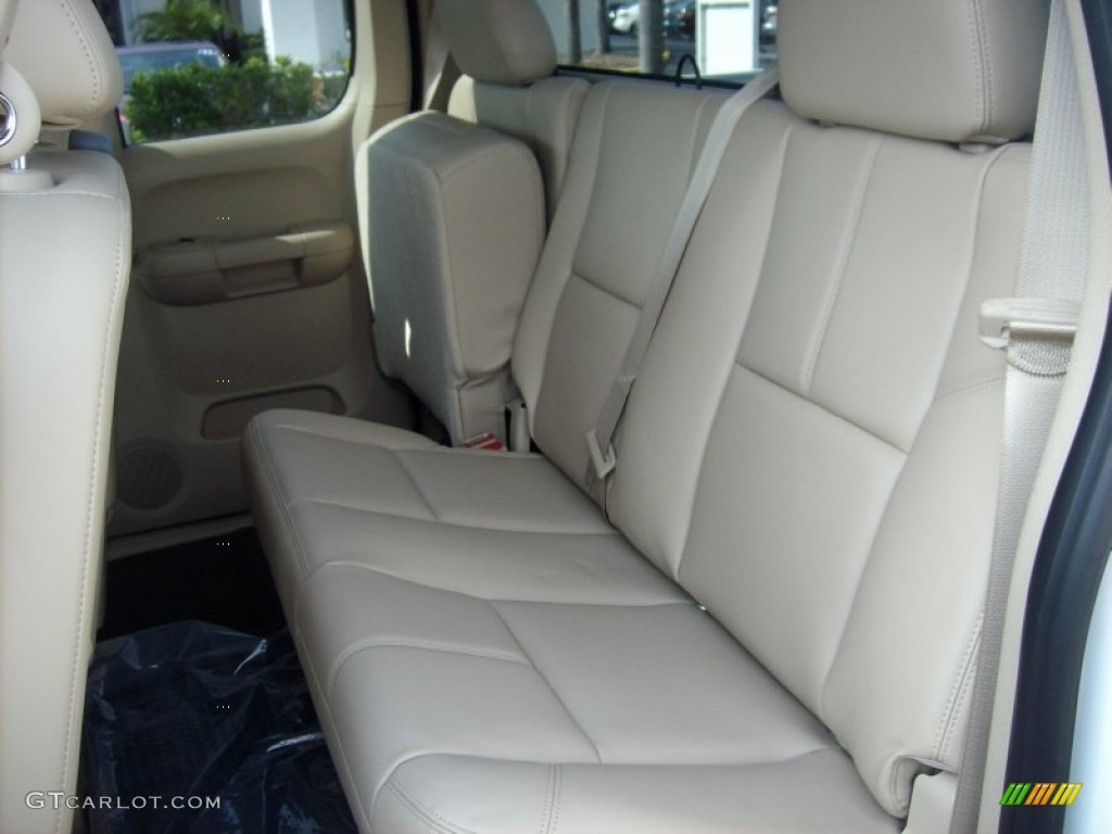 2011 Silverado 1500 LT Extended Cab 4x4 - Summit White / Light Cashmere/Ebony photo #19