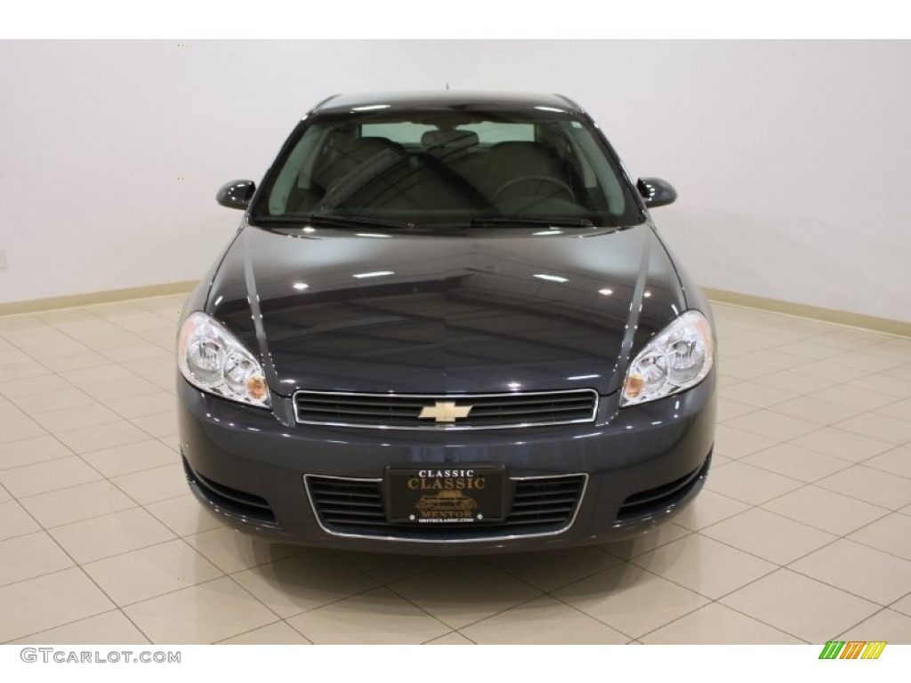 2008 Impala LS - Slate Metallic / Ebony Black photo #2