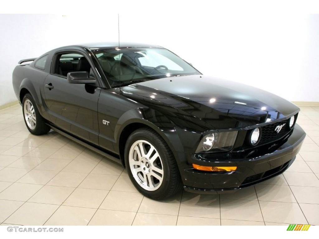 Black 2006 Ford Mustang GT Premium Coupe Exterior Photo #51758884