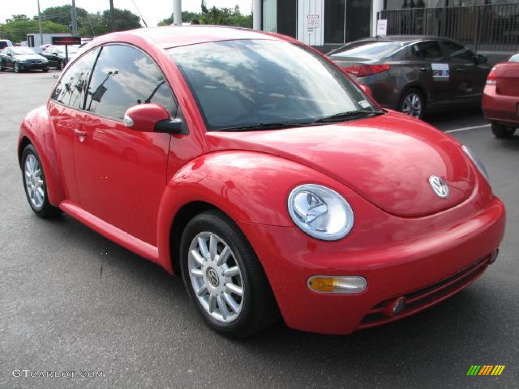 Uni Red 2004 Volkswagen New Beetle GLS Coupe Exterior Photo #51758902