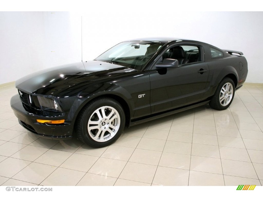 Black 2006 Ford Mustang GT Premium Coupe Exterior Photo #51758914