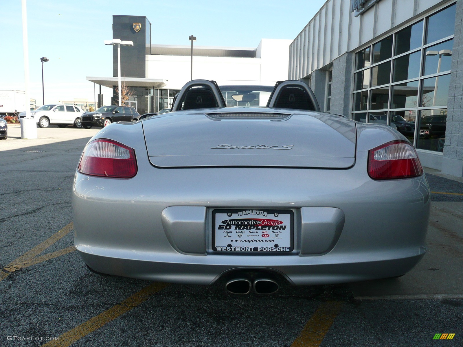 2005 Boxster S - Arctic Silver Metallic / Black photo #6
