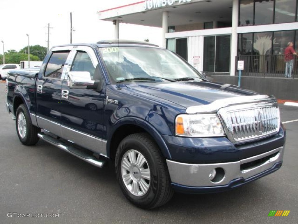 Dark Blue Pearl Metallic 2007 Lincoln Mark LT SuperCrew Exterior Photo #51759238