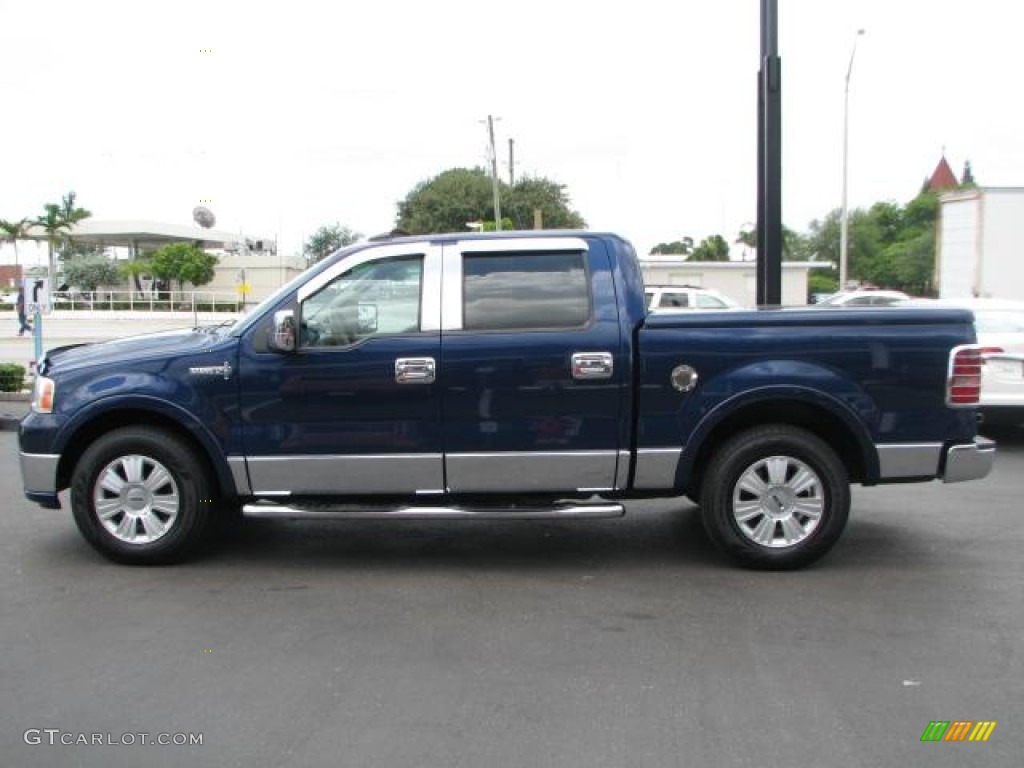 Dark Blue Pearl Metallic 2007 Lincoln Mark LT SuperCrew Exterior Photo #51759319