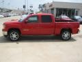 2010 Fire Red GMC Sierra 1500 SLT Crew Cab  photo #2