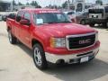 2010 Fire Red GMC Sierra 1500 SLT Crew Cab  photo #7