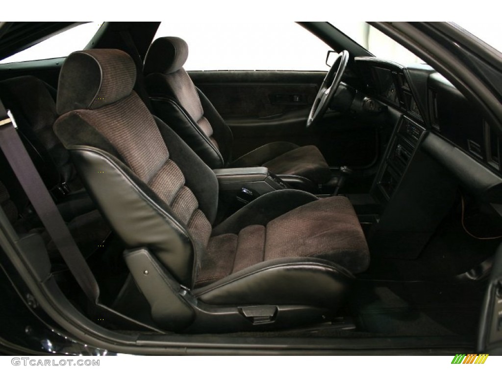 Black Interior 1986 Dodge Daytona Turbo Z CS Photo #51759982