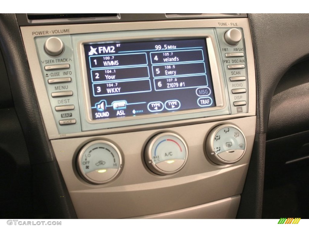2009 Camry SE V6 - Black / Charcoal photo #12