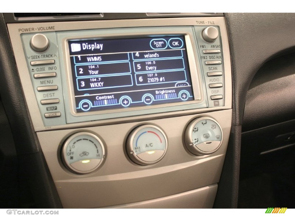 2009 Camry SE V6 - Black / Charcoal photo #13