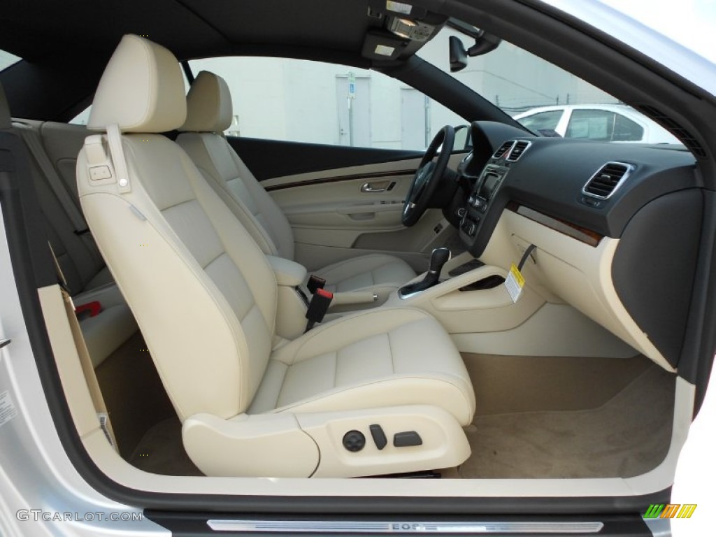Cornsilk Beige Interior 2012 Volkswagen Eos Lux Photo #51760837