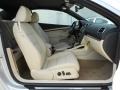 Cornsilk Beige 2012 Volkswagen Eos Lux Interior