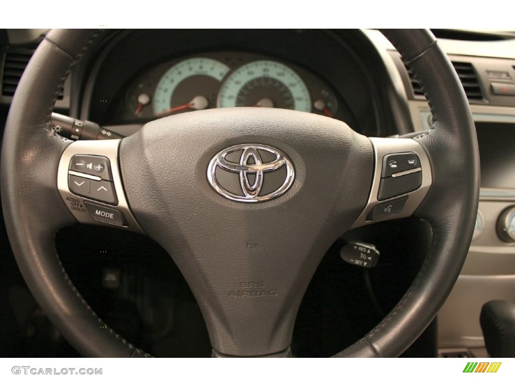2009 Camry SE V6 - Black / Charcoal photo #14