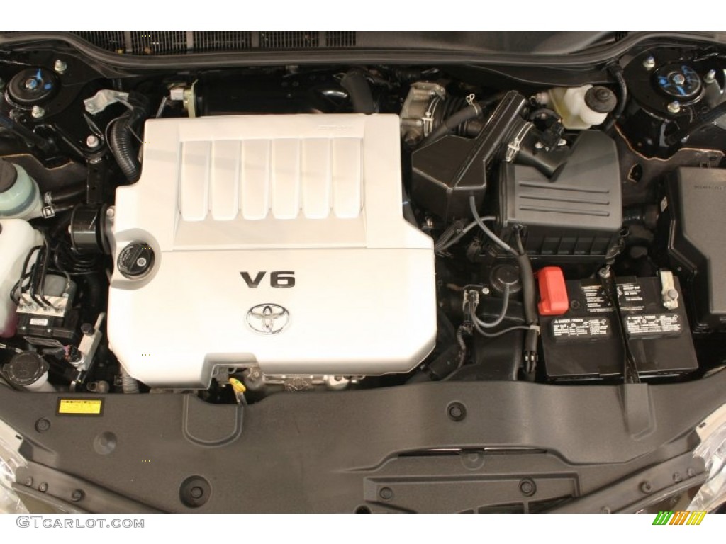 2009 Camry SE V6 - Black / Charcoal photo #24