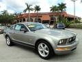 2009 Vapor Silver Metallic Ford Mustang V6 Premium Coupe  photo #1