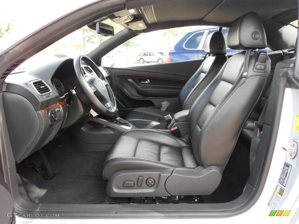 Titan Black Interior 2008 Volkswagen Eos Lux Photo #51761251