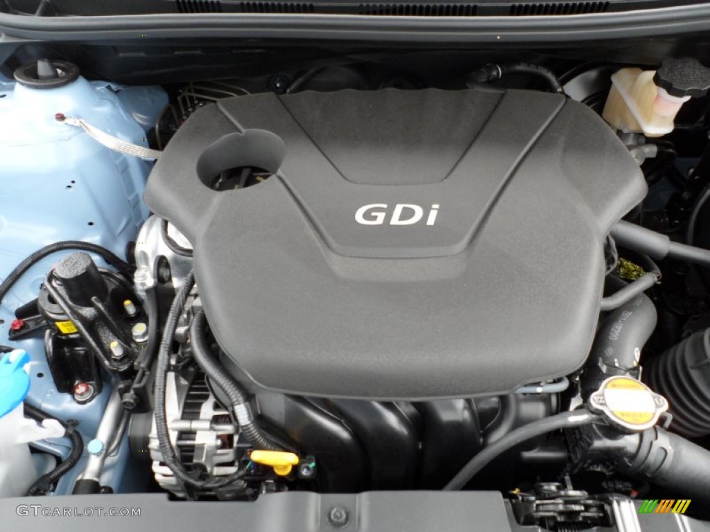 2012 Hyundai Accent GLS 4 Door 1.6 Liter GDI DOHC 16-Valve D-CVVT 4 Cylinder Engine Photo #51762880
