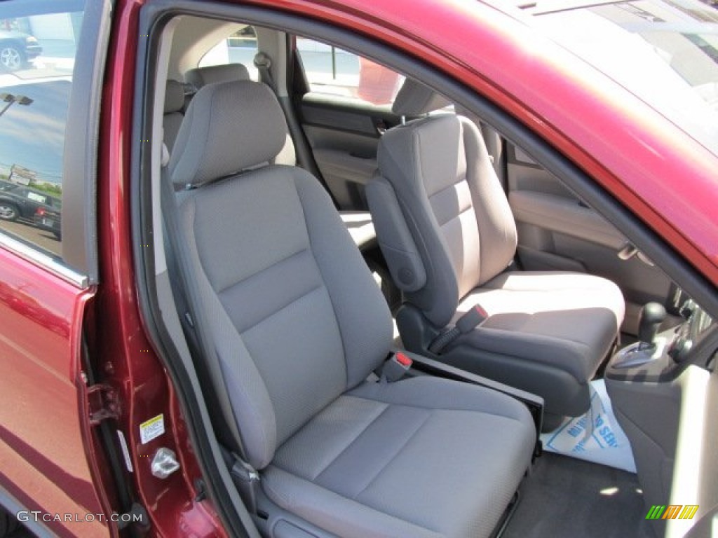2008 CR-V LX 4WD - Tango Red Pearl / Gray photo #6