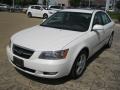 2008 Powder White Pearl Hyundai Sonata Limited  photo #2