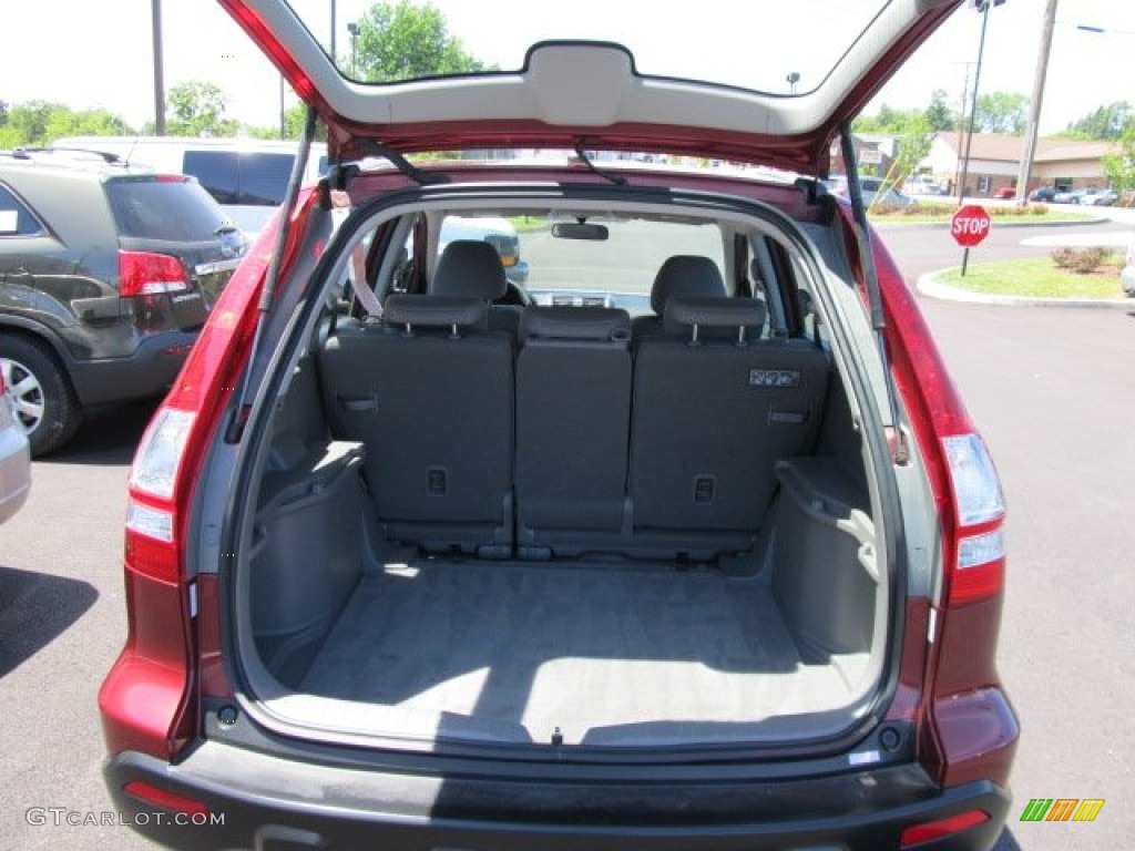 2008 CR-V LX 4WD - Tango Red Pearl / Gray photo #13