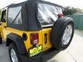 2009 Detonator Yellow Jeep Wrangler X 4x4  photo #24