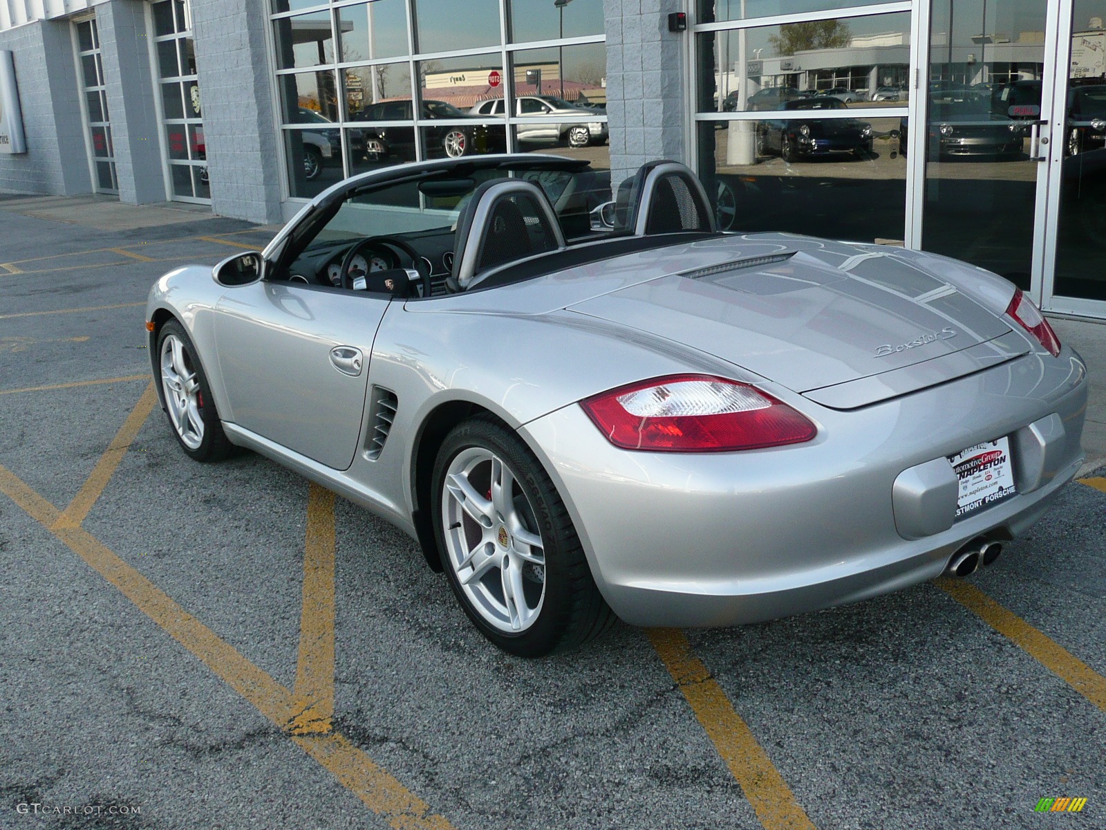 2005 Boxster S - Arctic Silver Metallic / Black photo #7