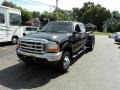 Black - F350 Super Duty Lariat Crew Cab 4x4 Dually Photo No. 2