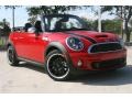 2011 Chili Red Mini Cooper S Convertible  photo #1