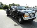 2001 Black Ford F350 Super Duty Lariat Crew Cab 4x4 Dually  photo #28