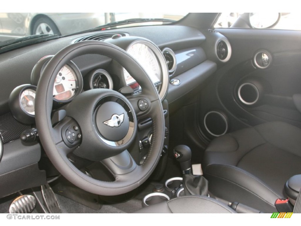 2011 Cooper S Convertible - Chili Red / Carbon Black photo #12